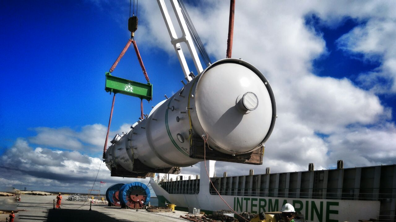 Logistica nacional e internacional para as cargas de FPSO - TUPI BV P67 & P70